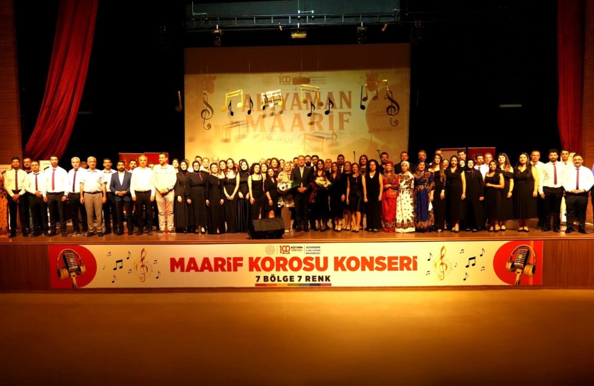 Adıyaman’da Sanat Dolu Bir Gece: Maarif Koromuz Kültürel Mirasımızı Sahneye Taşıdı