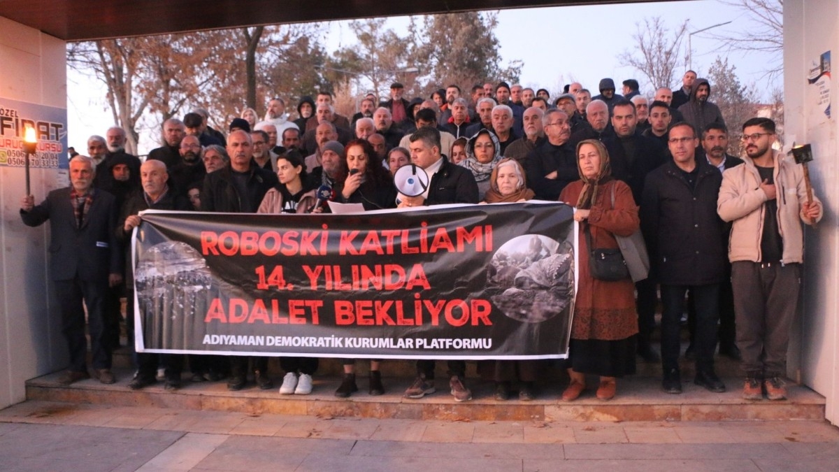 Roboski olaylarının 14. yılında Adıyaman’da adalet çağrısı: ‘Tüm yönleriyle aydınlatılmalı’  - Videolu Haber