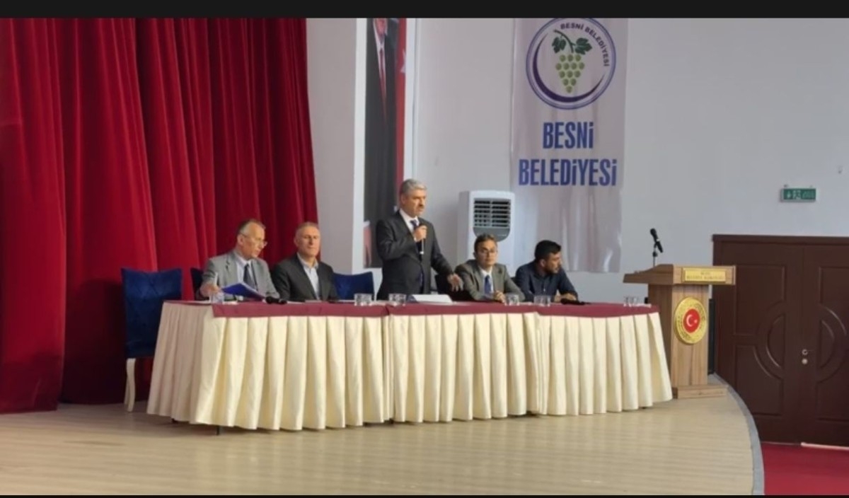 Besni’de Dev Altyapı Projesi Tanıtıldı