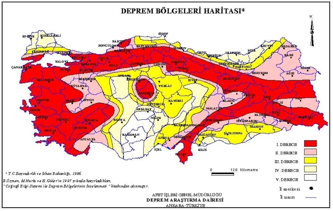 Adıyaman deprem haritası: Adıyaman’dan hangi fay hatları geçiyor? Adıyaman Deprem Riski Olan İlçeler hangileri?