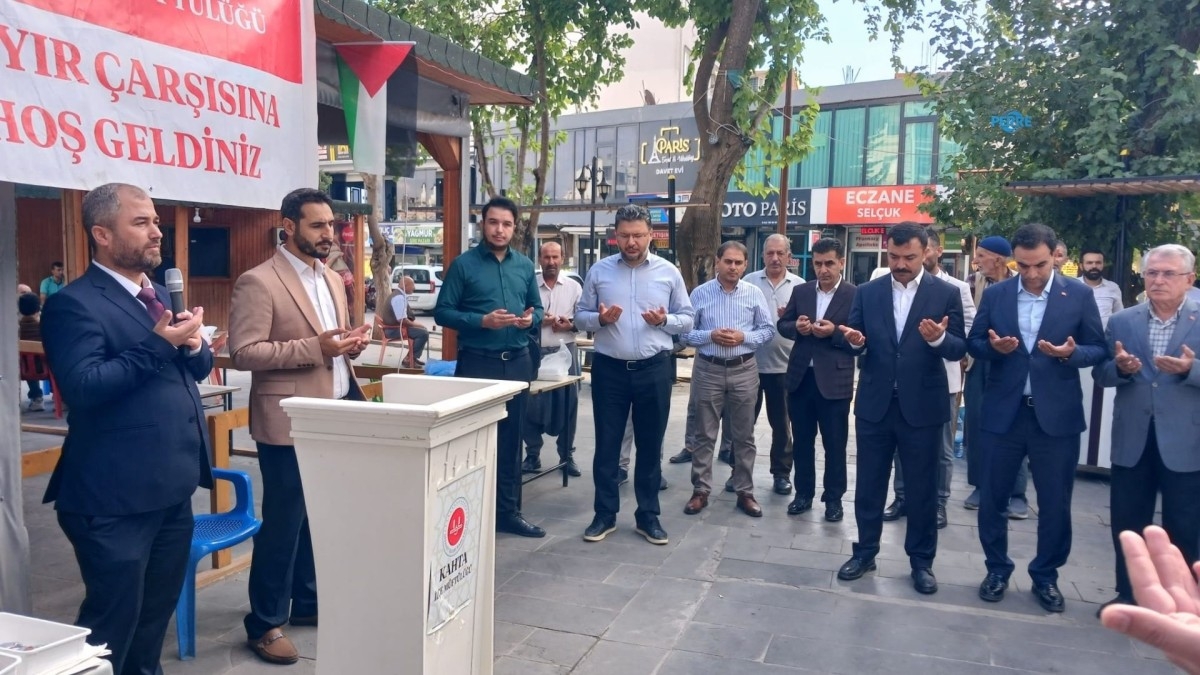 Kahta’da Kur’an Kursları yararına kermes: 100. Yıl Parkı’nda dayanışma buluşması